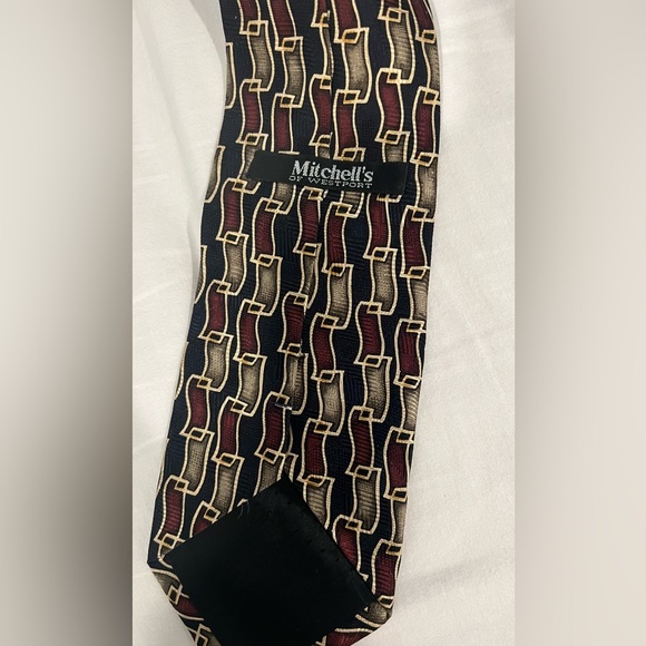 Mitchells of westport silk tie - Picture 2 of 2